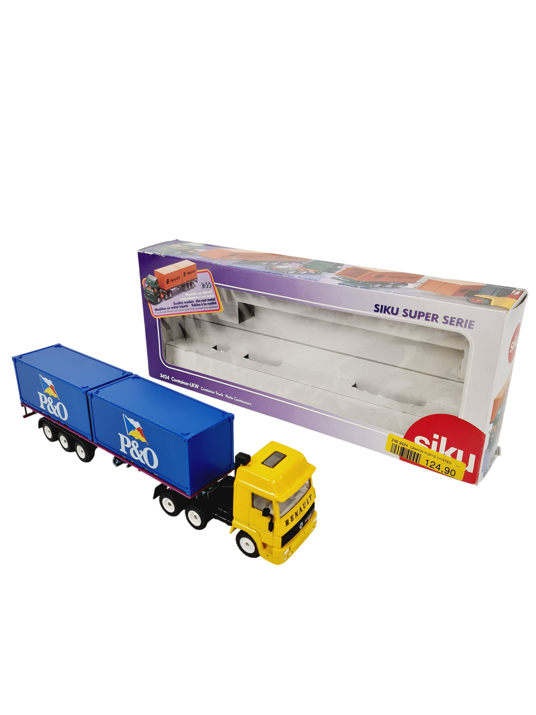 Acheter Véhicule - Camion porte-conteneurs 1/55 - SIKU 3424 - 3 ans + Comme neuf - 65,00 € Véhicule - Camion porte-conteneurs 1/55 - SIKU 3424 - 3 ans + Comme neuf - reconditionné disponible sur Label Emmaüs